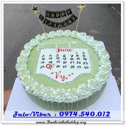 Mẫu Bánh Sinh Nhật Đẹp - A751